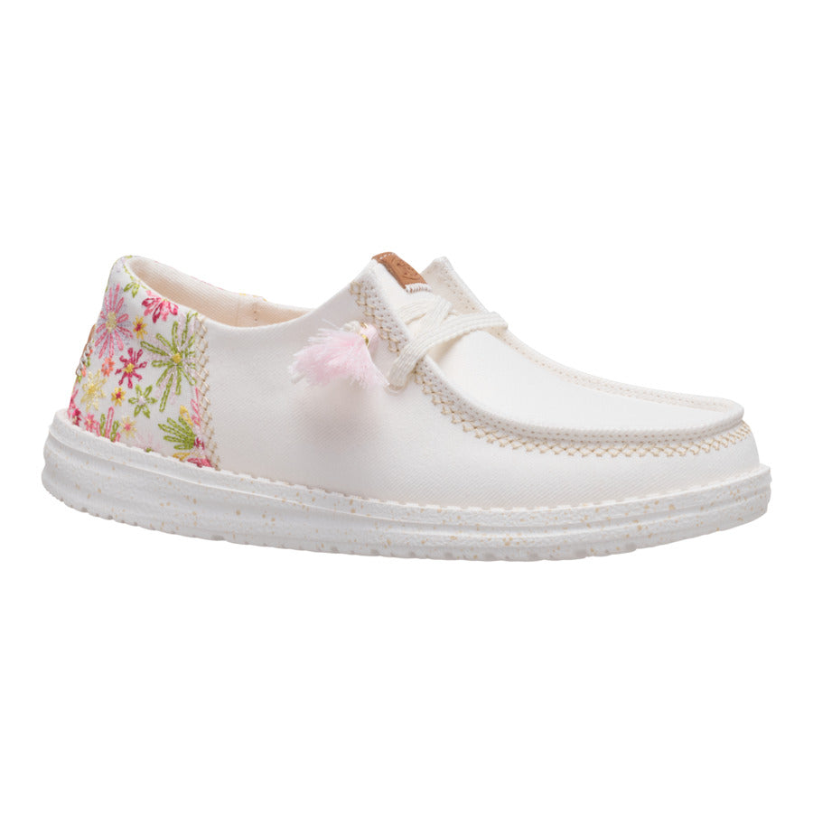 Wendy Funk Embroidered Floral - Ivory/Multi